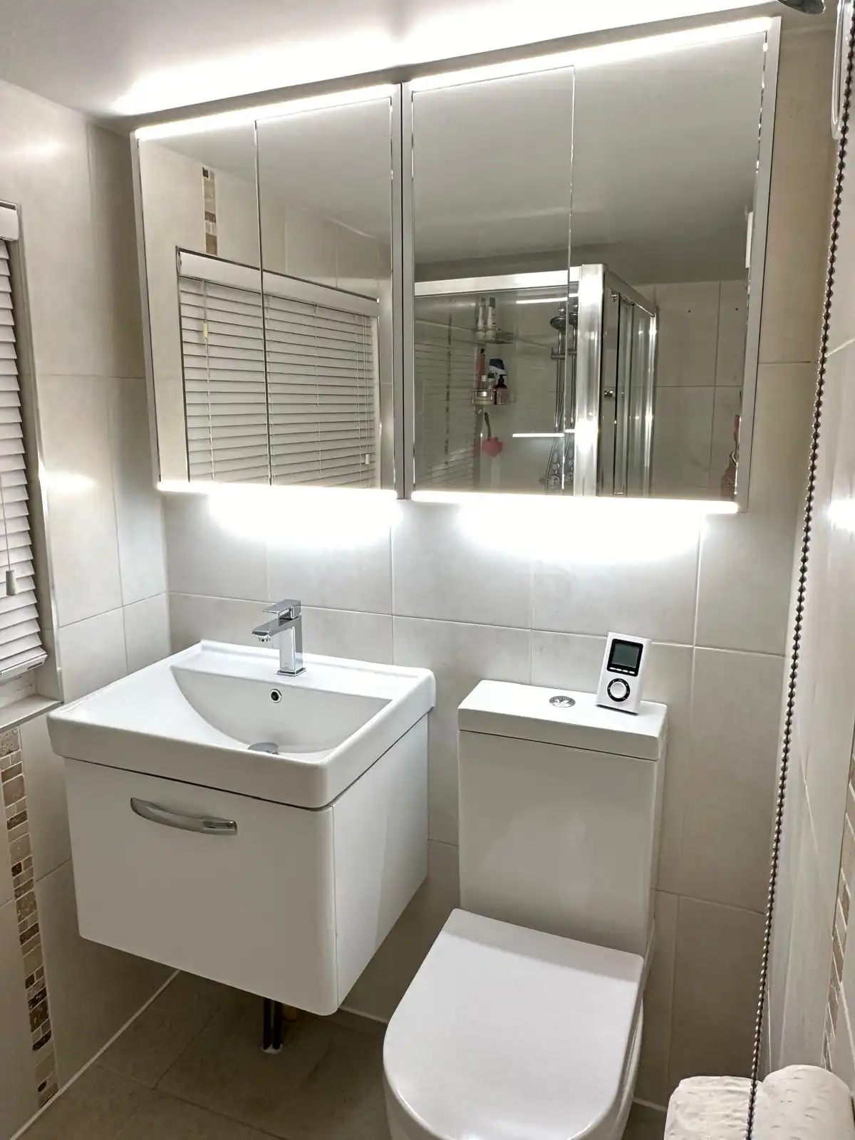 new white bathroom